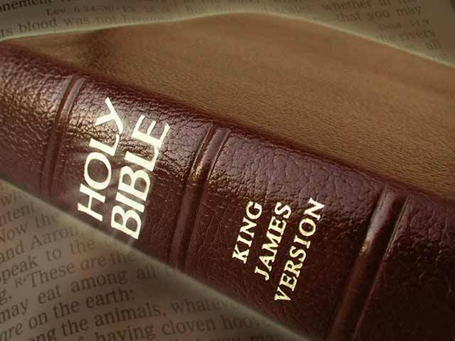 Image of the KJV bible
